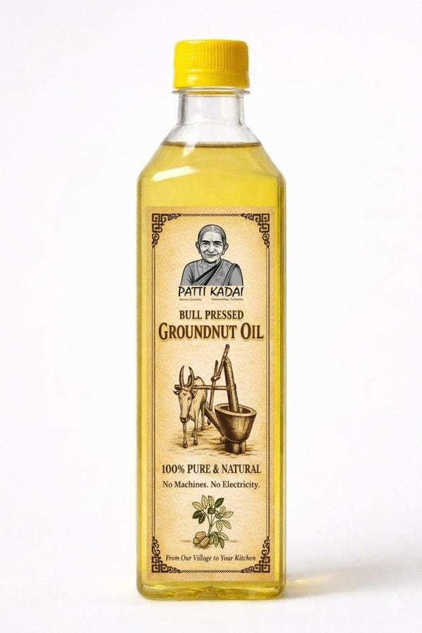 Bull Pressed Groundnut Oil