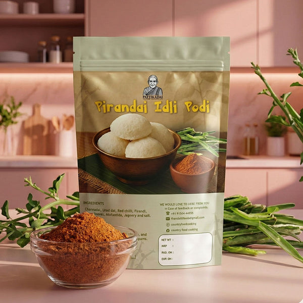 Pirandai idly podi