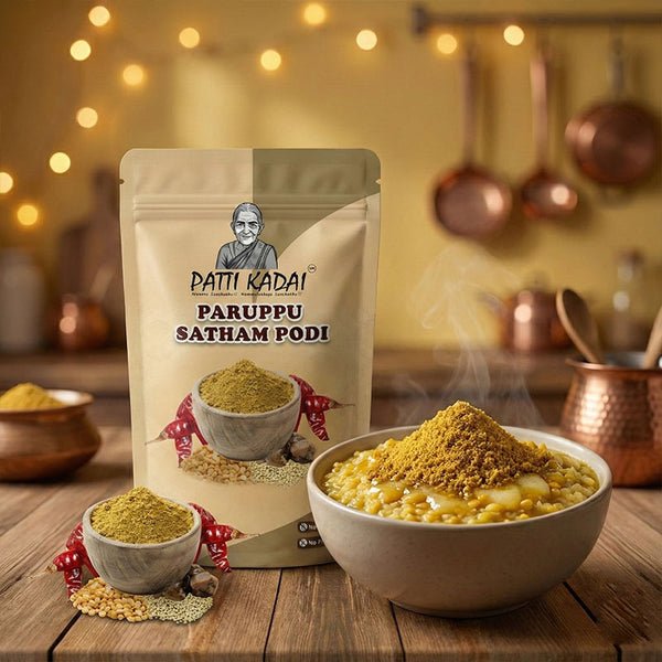 Paruppu Satham Podi
