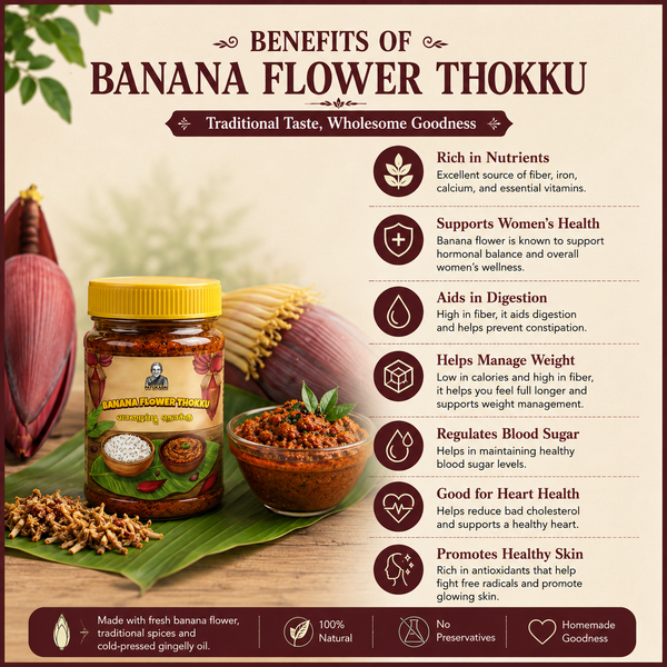 Banana Flower Thokku