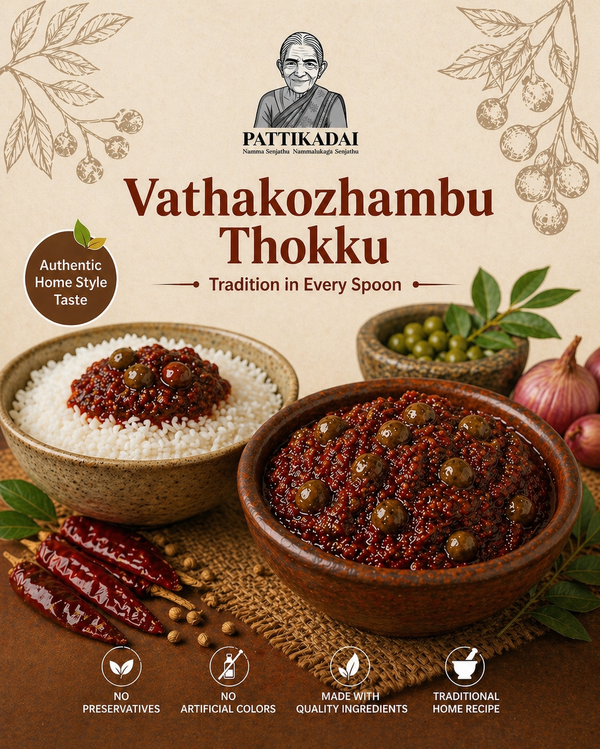 Vathakozhambu Thokku