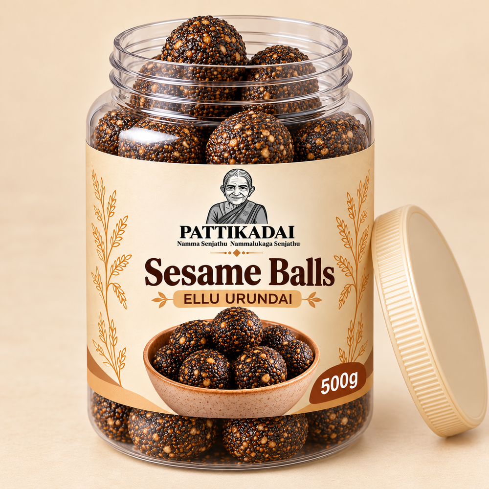 Sesame Balls (Ellu Urundai)