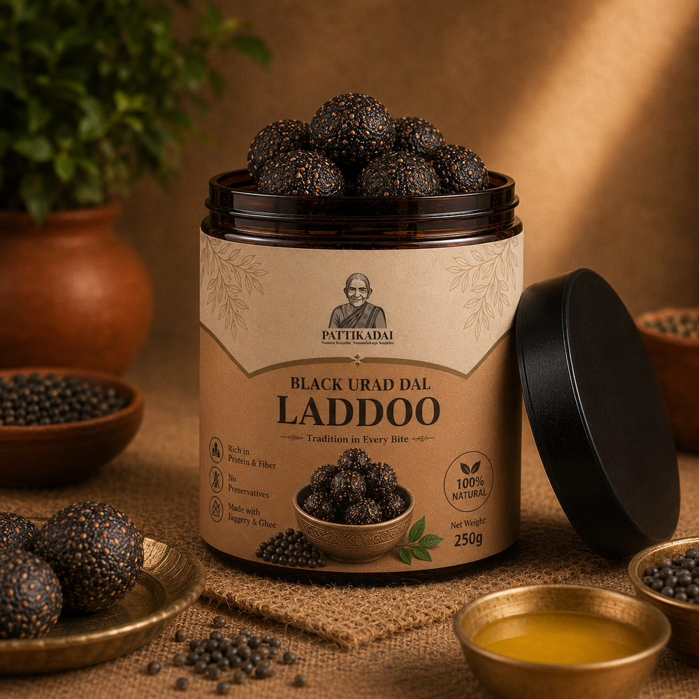 Black Urad Dal Laddoo