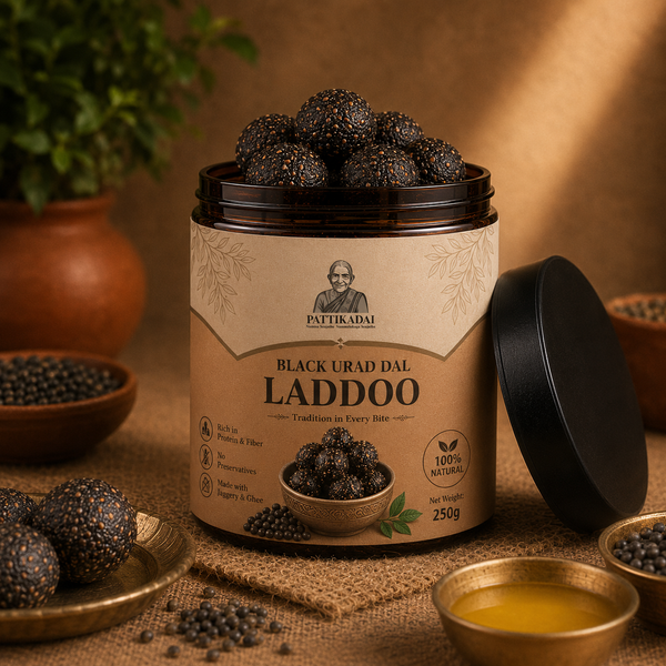 Black urad Dal Ladoo