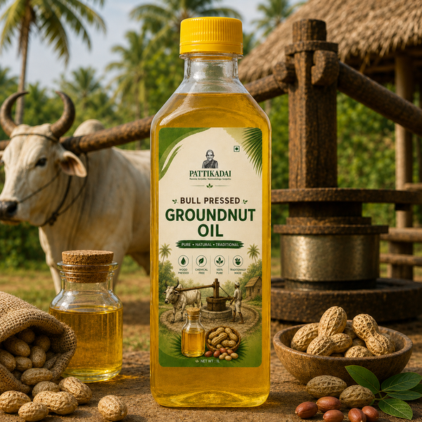 Bull Pressed Groundnut Oil