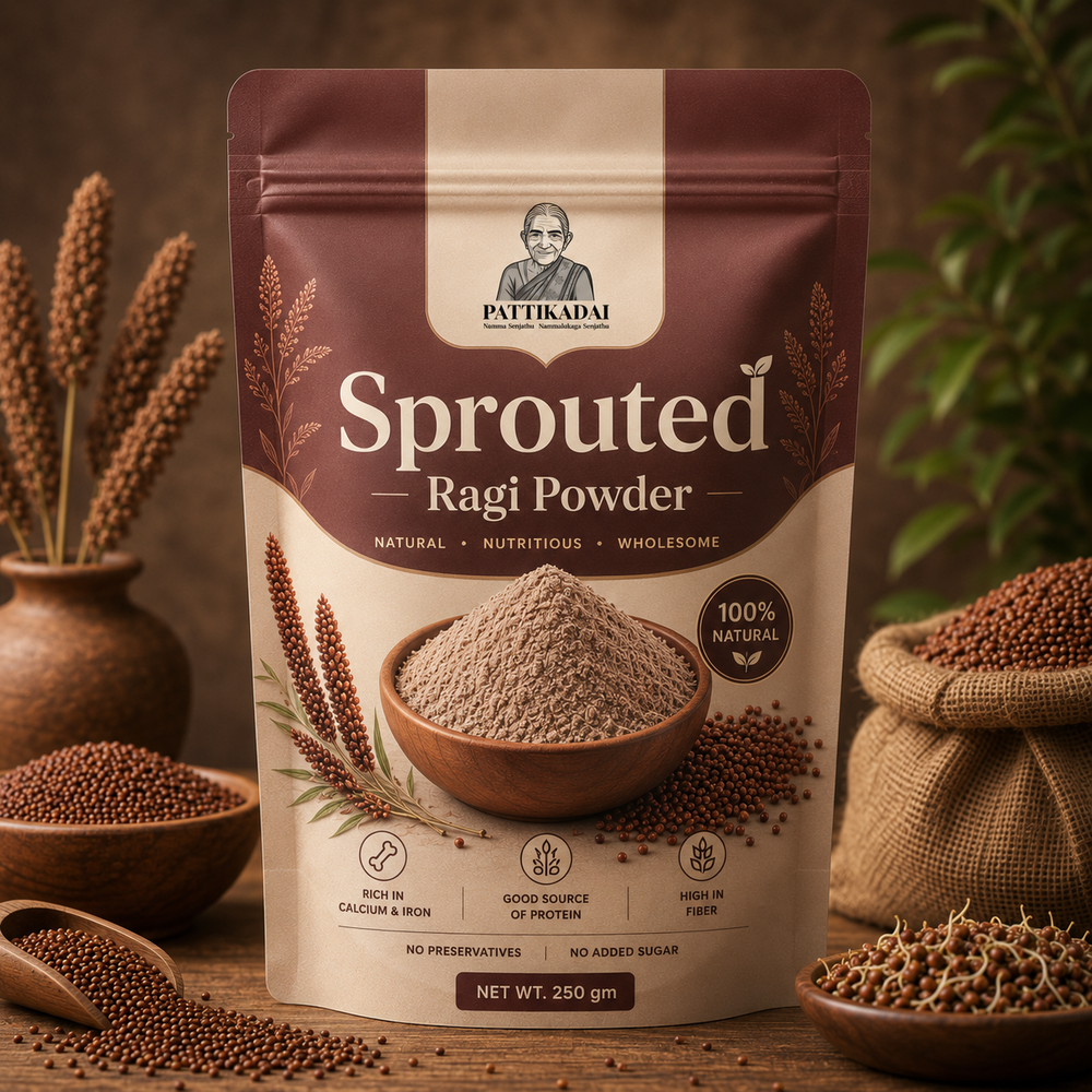 Sprouted Ragi Powder