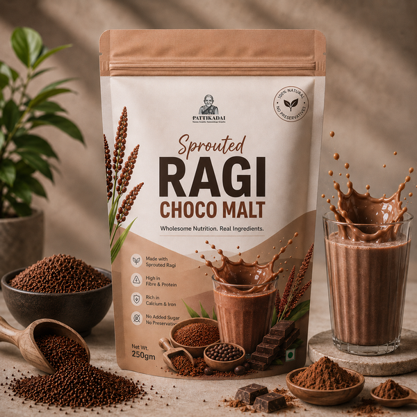 Sprouted Ragi Choco Malt